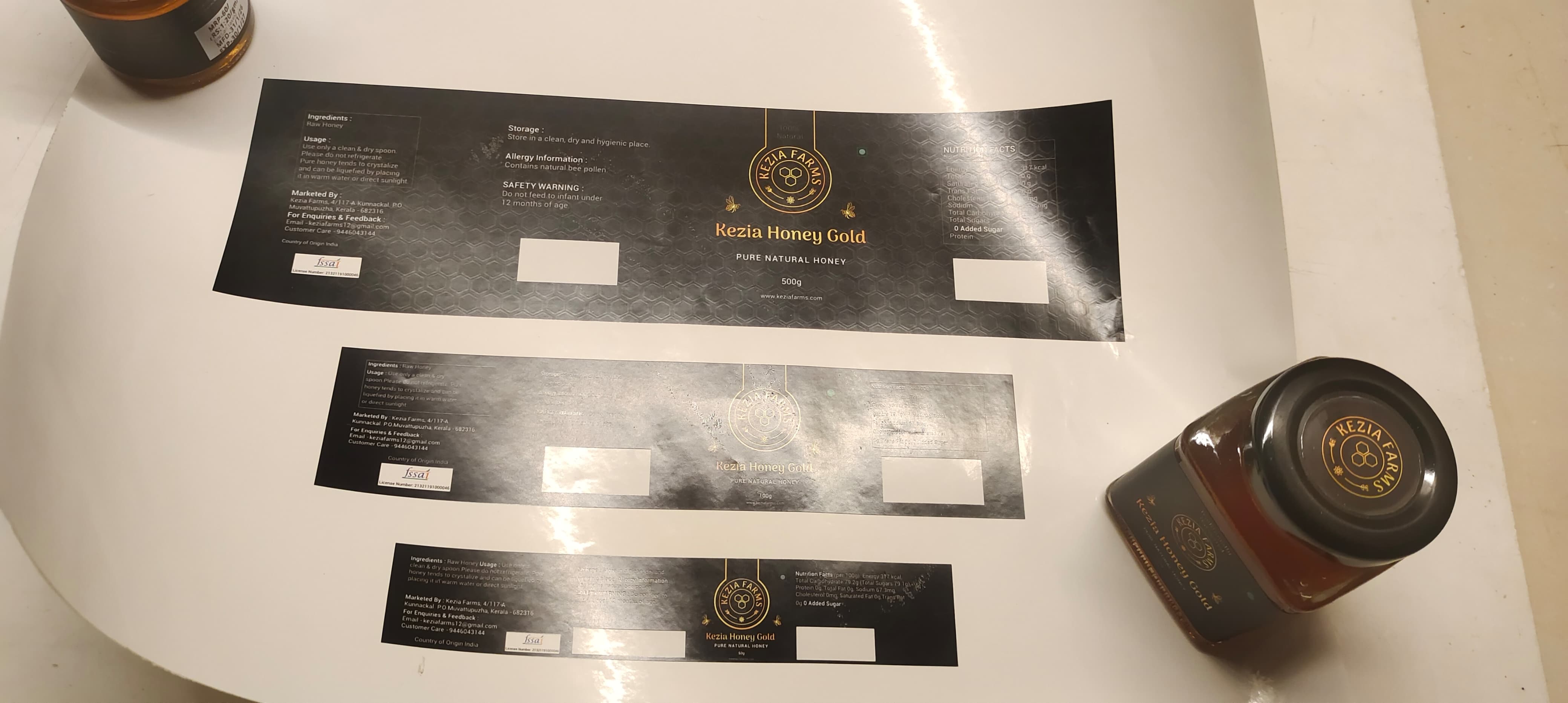 Kezia Farms Packaging Overview